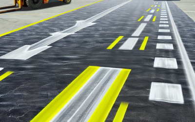 Útburkolat festés egy ipari parkban – más szabályok, más anyagok, más kihívások